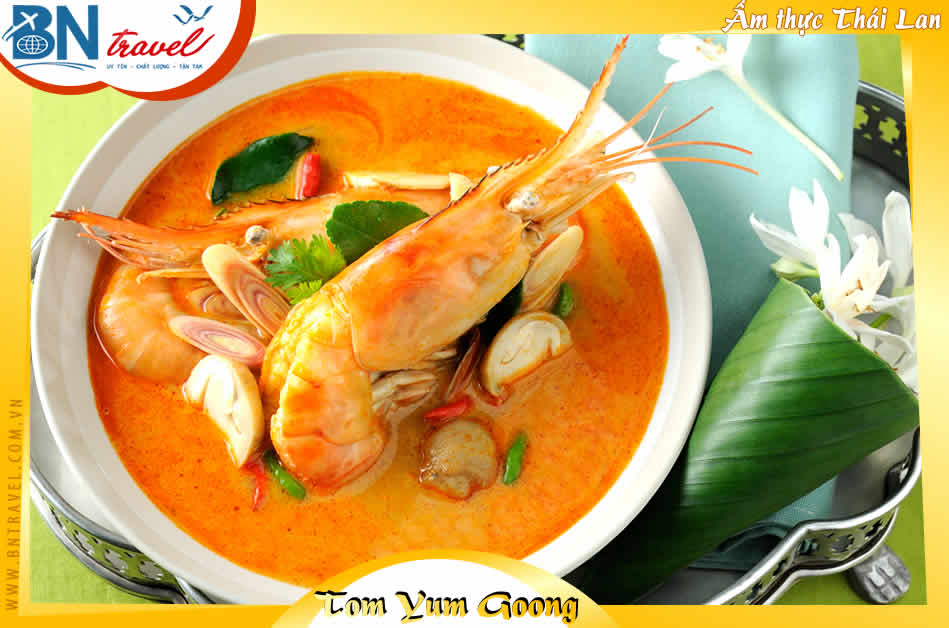 Ẩm thực Thái Lan - Tom Yum Goong