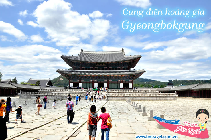 Khám phá vẻ đẹp yên bình của cung điện Gyeongbokgung