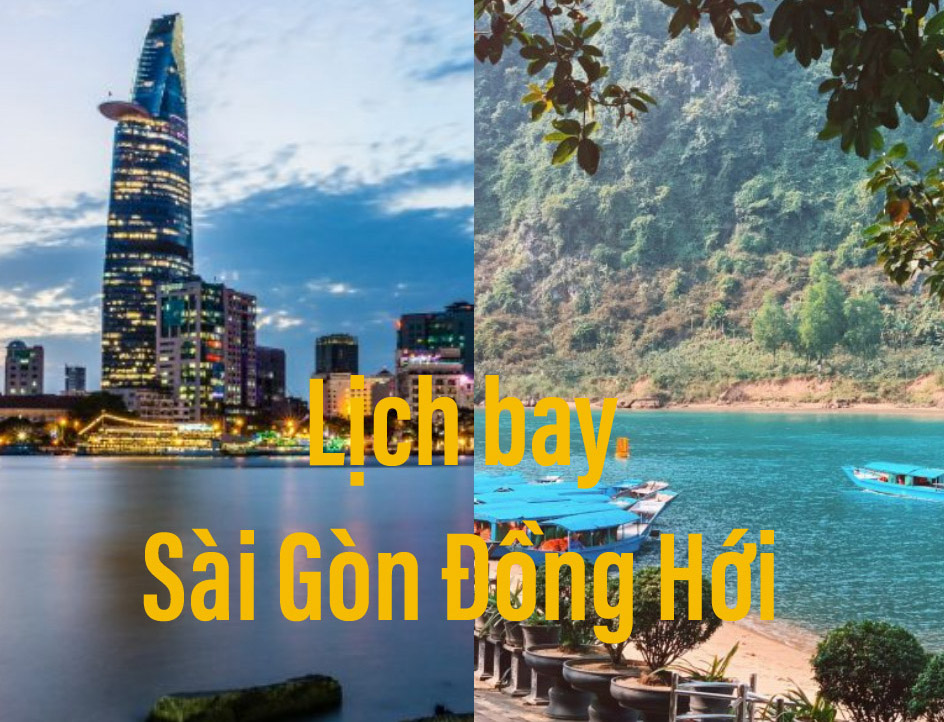 vé máy bay Vietnam Airline Sài Gòn Đồng Hới 