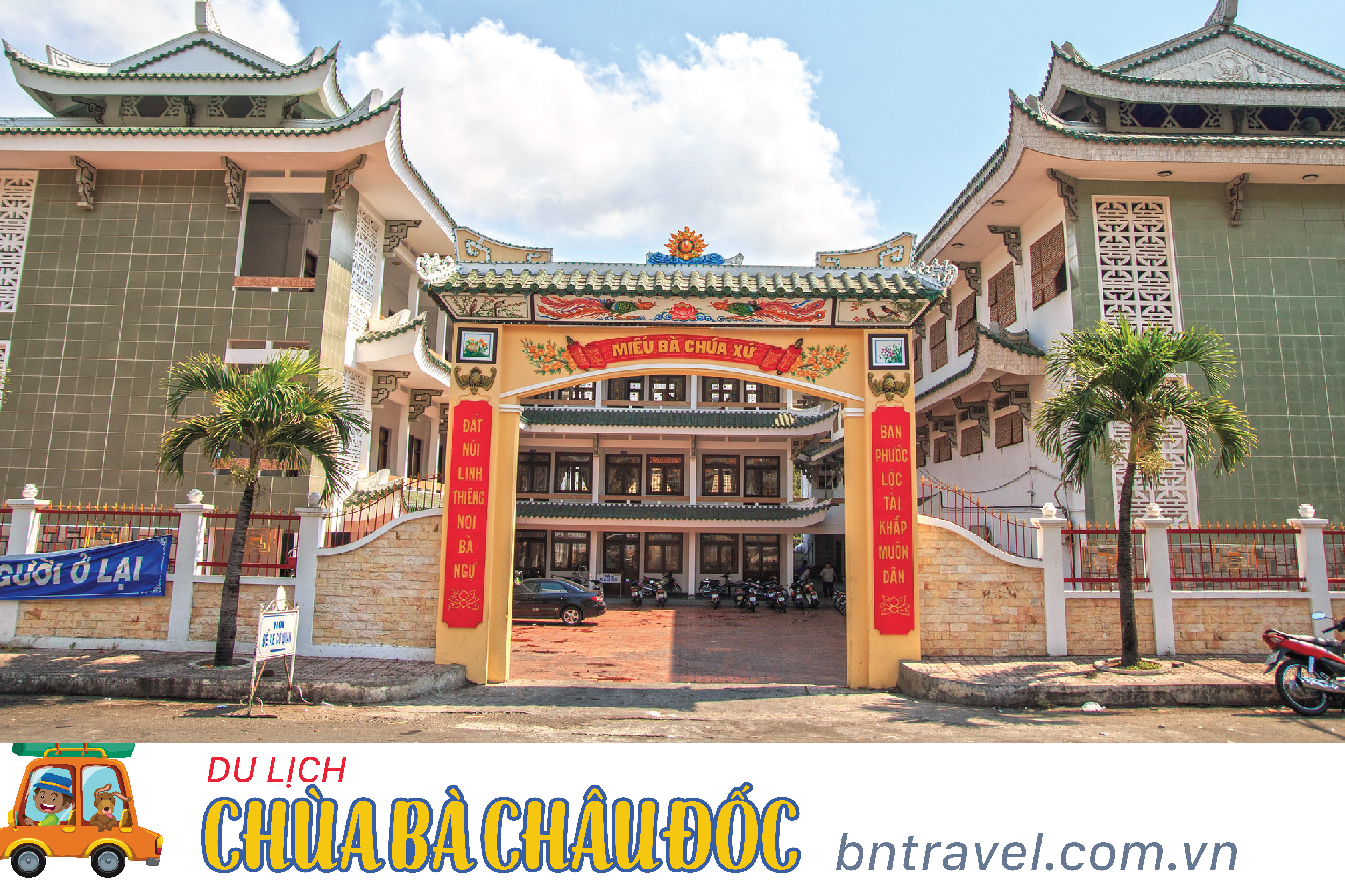 Thuê xe đi Chùa Bà Châu Đốc